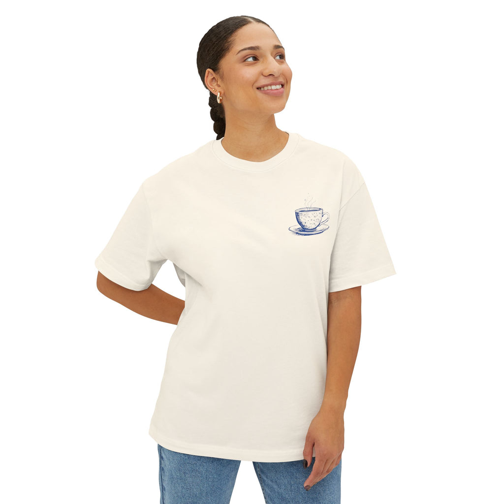 "but first...cafecito" Boxy Tee